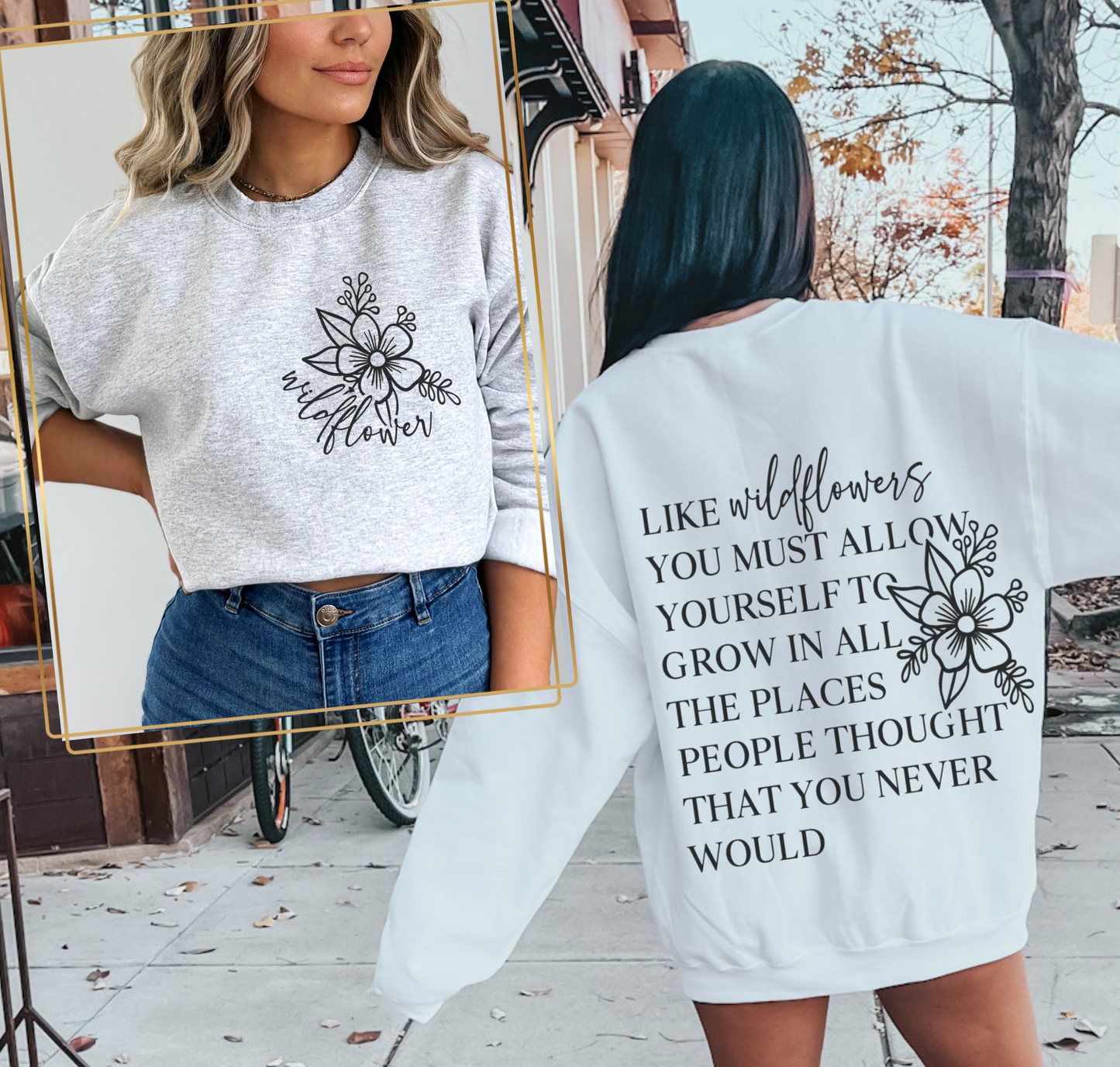 Like Wildflowers SVG PNG, Inspirational svg, Mental Health svg, Positive Quote svg
