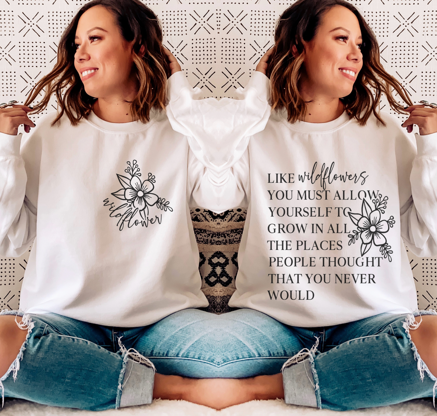 Like Wildflowers SVG PNG, Inspirational svg, Mental Health svg, Positive Quote svg