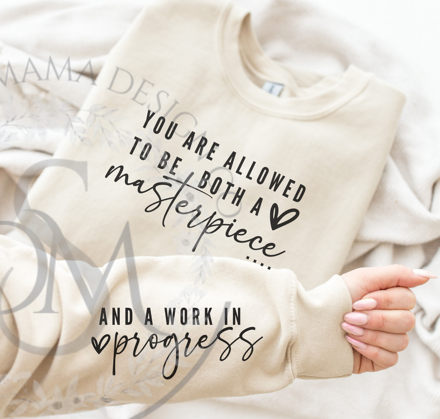 Masterpiece and Work in Progress SVG PNG, Inspirational svg, Mental Health svg