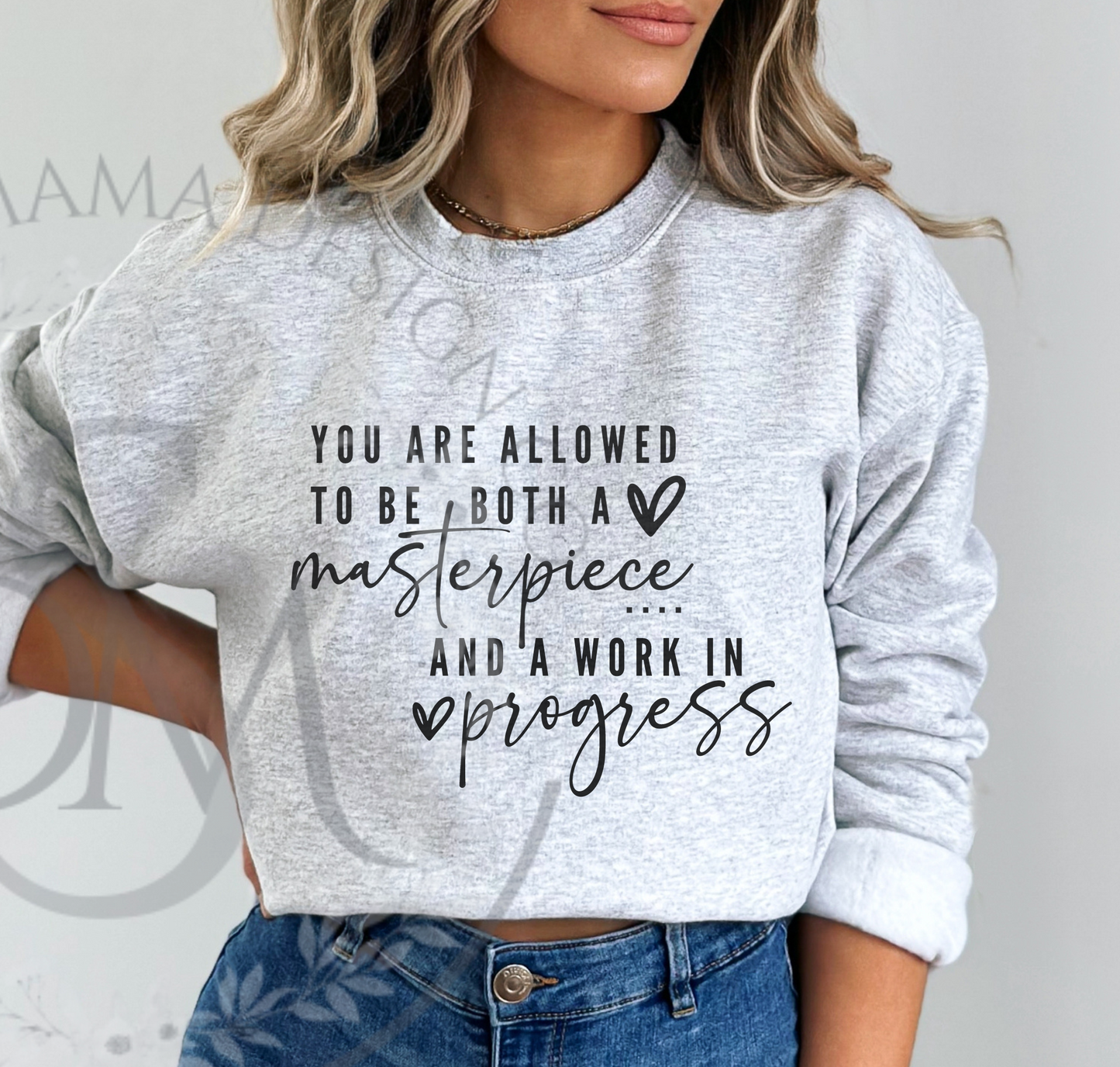 Masterpiece and Work in Progress SVG PNG, Inspirational svg, Mental Health svg