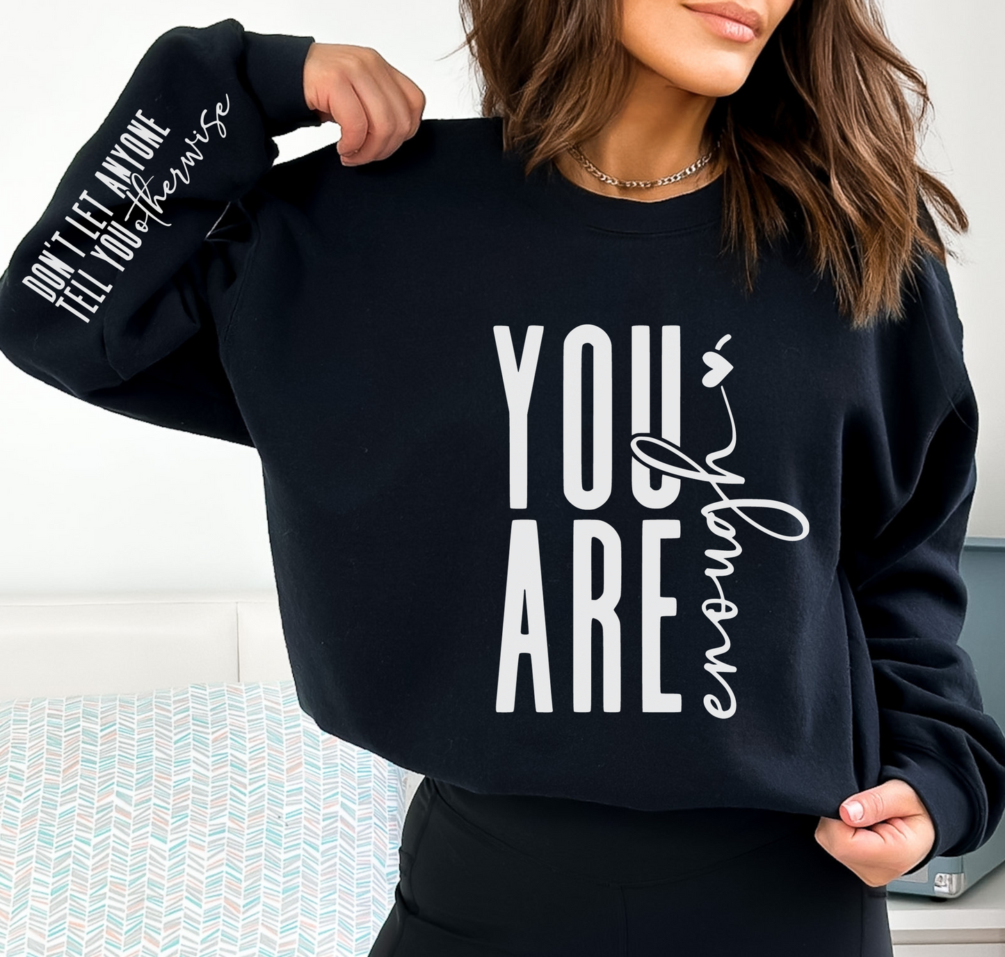 You Are Enough SVG PNG, Inspirational Svg, Positive Quote Svg, Positive Svg, Motivational Svg, Self Love Svg Png, Mental Health Svg
