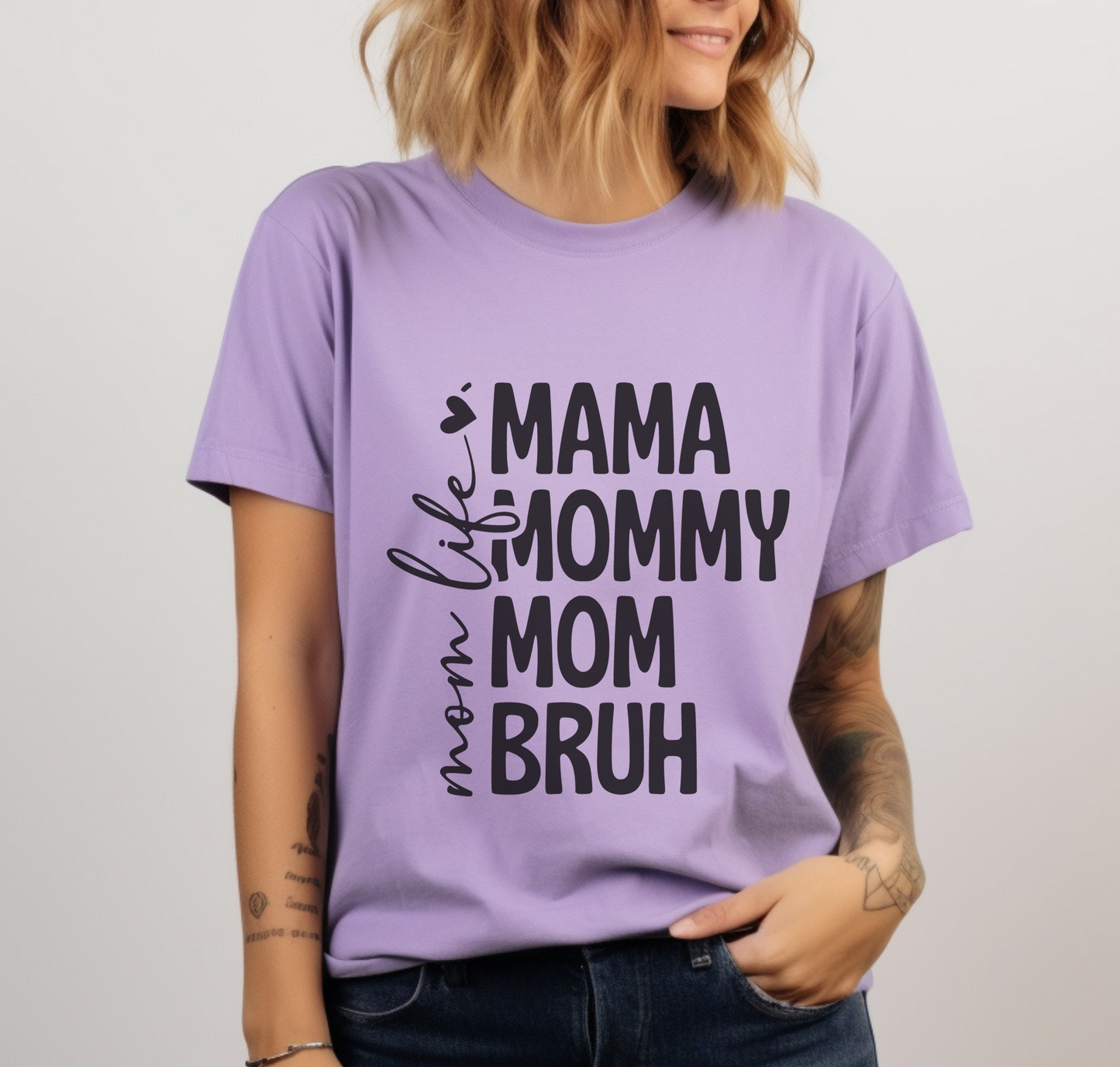 Mama Mommy Mom Bruh SVG PNG