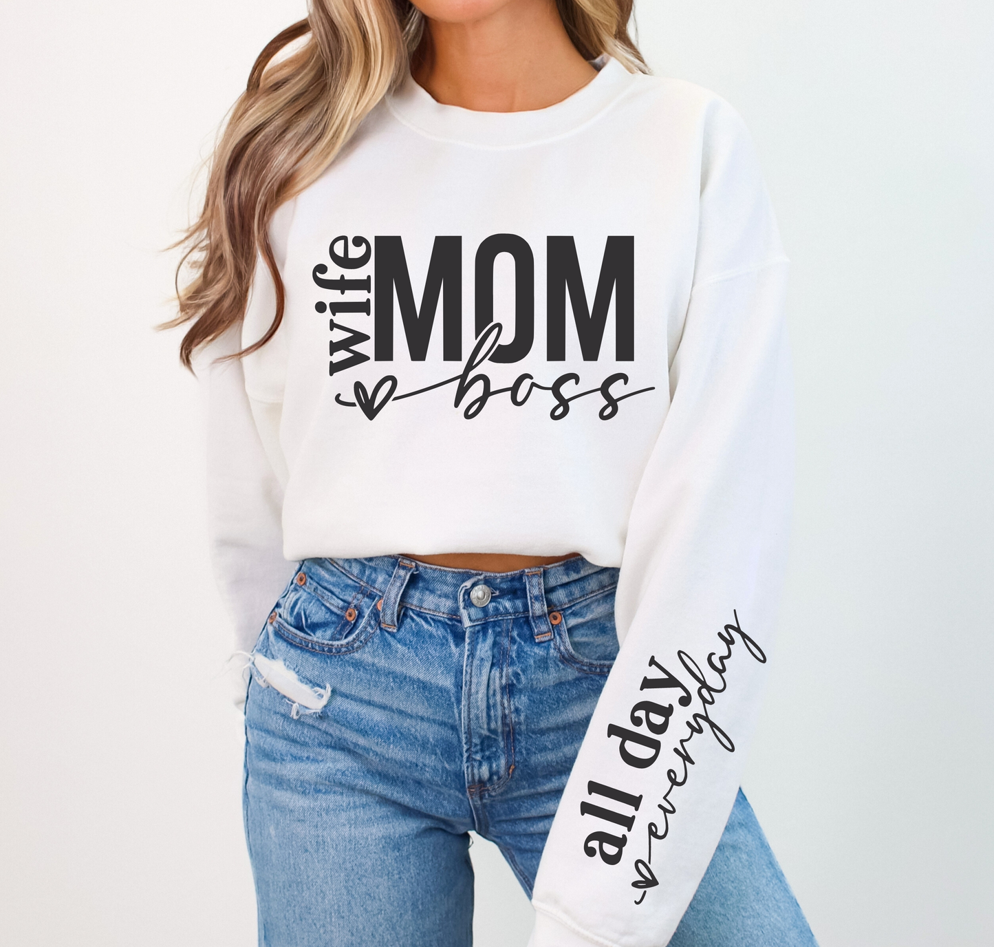 Mom Wife Boss SVG PNG, Mom Svg, Mom Vibes Svg, Mom Life Svg, Mom Mode Svg, Mother's Day Svg, Mom Shirt Svg, Girl Mom Svg, Boy Mom Svg