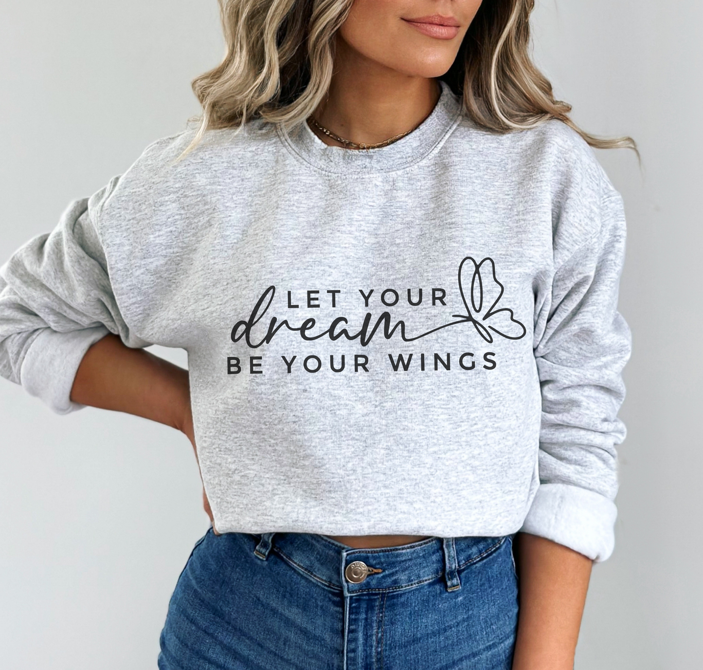 Let Your Dream Be Your Wings PNG, Inspirational svg