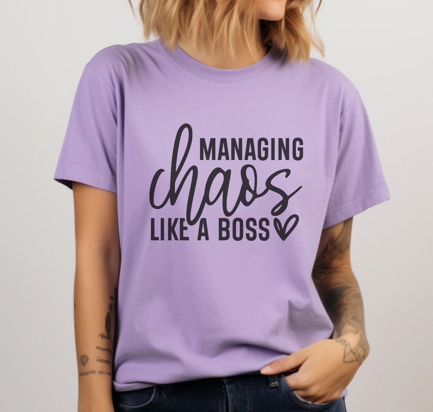 Managing Chaos Like a Boss SVG PNG, Mom Life svg, Funny Mom svg, Mother's Day svg, Gift for Mom, Mama svg