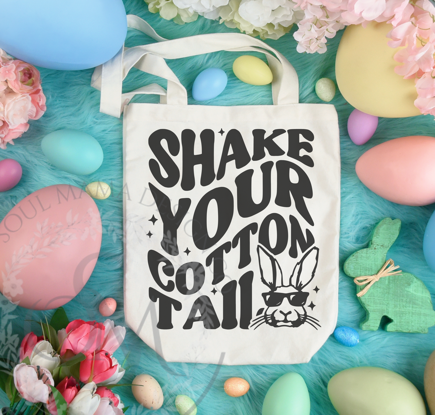 Shake Your Cotton Tail SVG PNG, Funny Easter svg, Bunny with Sunglasses svg, Trendy Easter svg, Easter Bunny svg, Happy Easter svg, Hippity