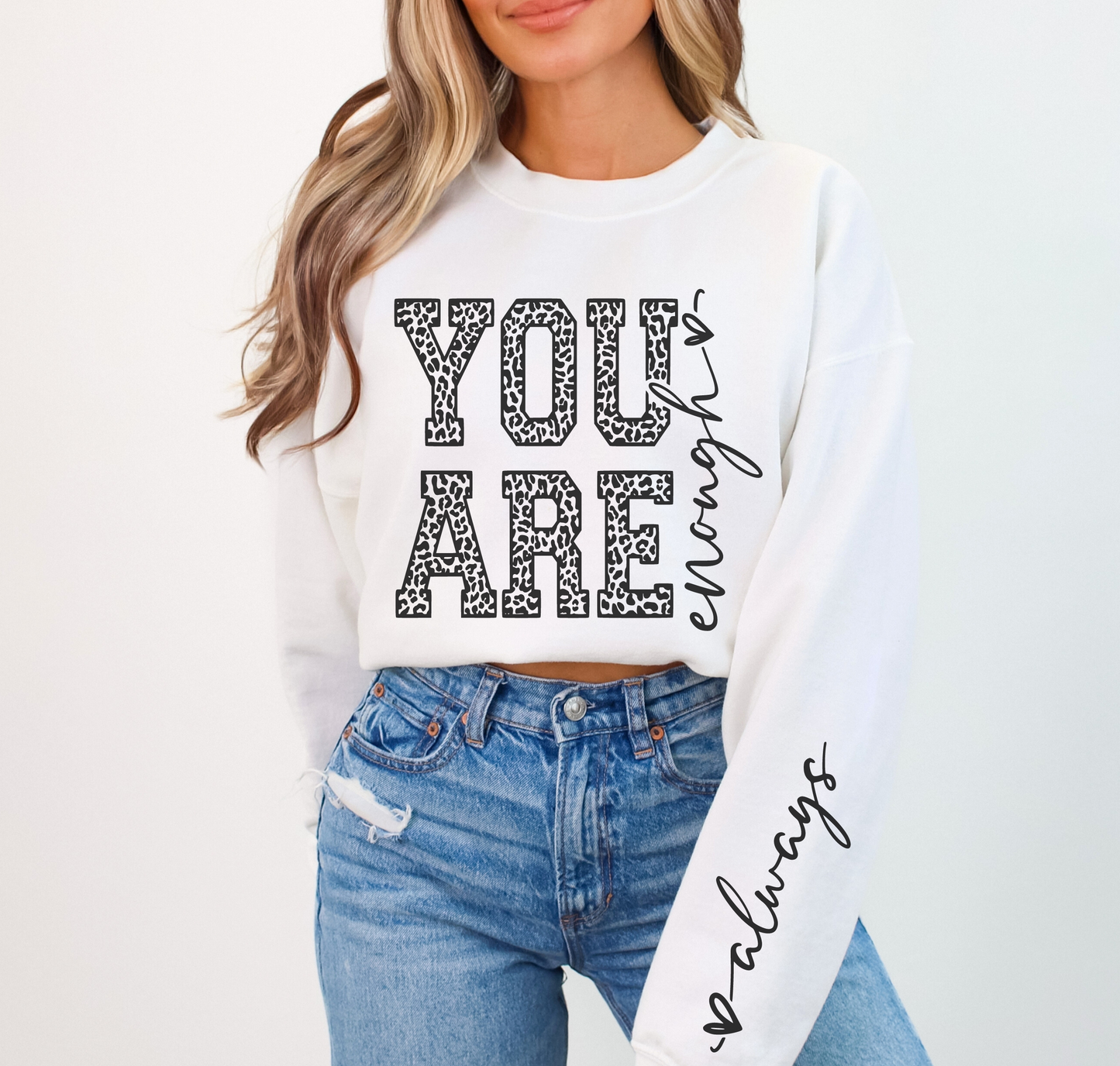 You Are Enough SVG PNG, Inspirational Svg, Positive Quote Svg, Positive Svg, Motivational Svg, Self Love Svg Png, Mental Health Svg