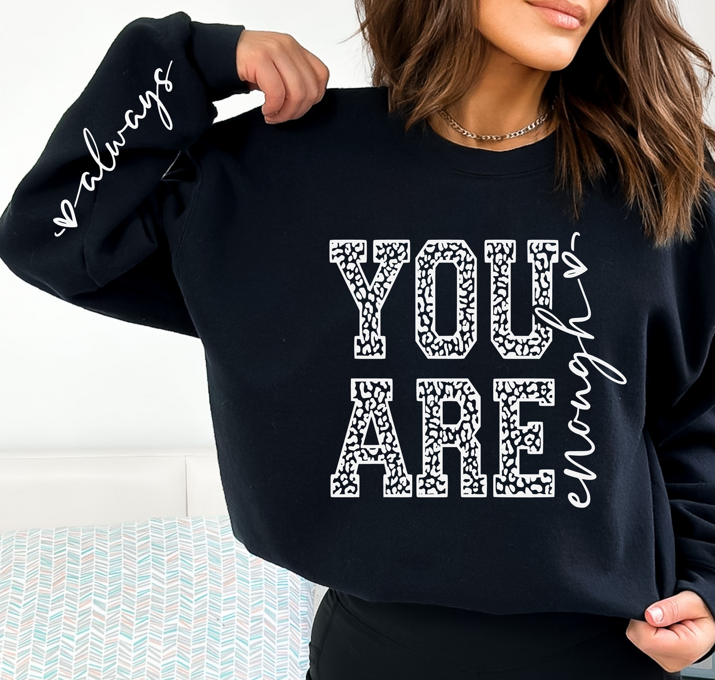You Are Enough SVG PNG, Inspirational Svg, Positive Quote Svg, Positive Svg, Motivational Svg, Self Love Svg Png, Mental Health Svg