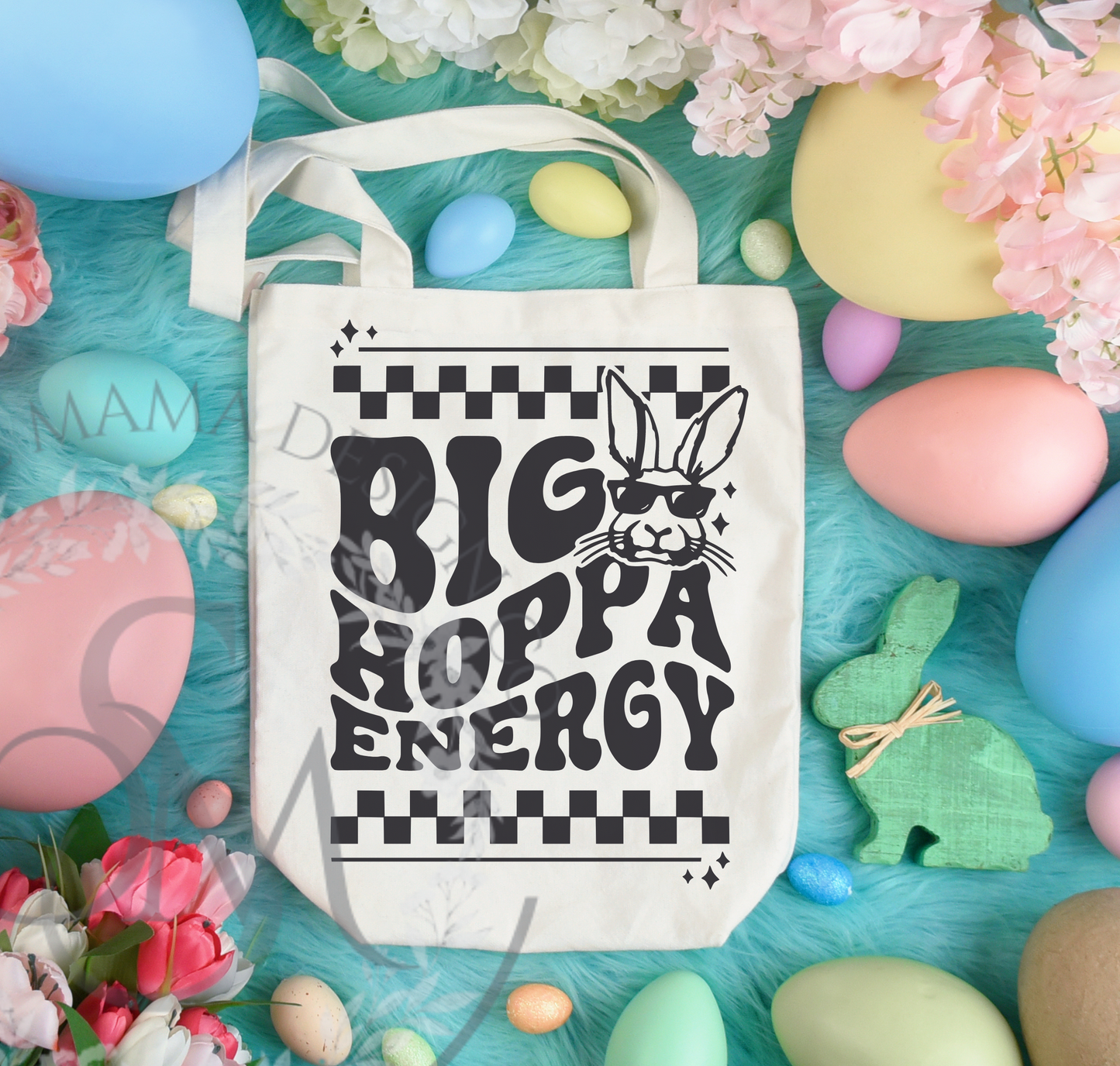 Big Hoppa SVG PNG, Easter svg, Trendy Easter svg, Easter Shirt Design