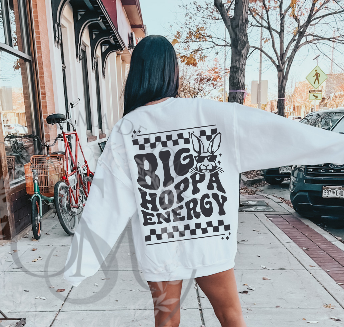 Big Hoppa SVG PNG, Easter svg, Trendy Easter svg, Easter Shirt Design