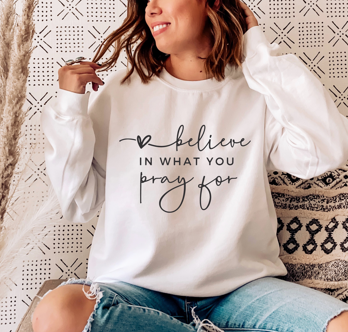 Believe in What You Pray For SVG PNG, Religious svg