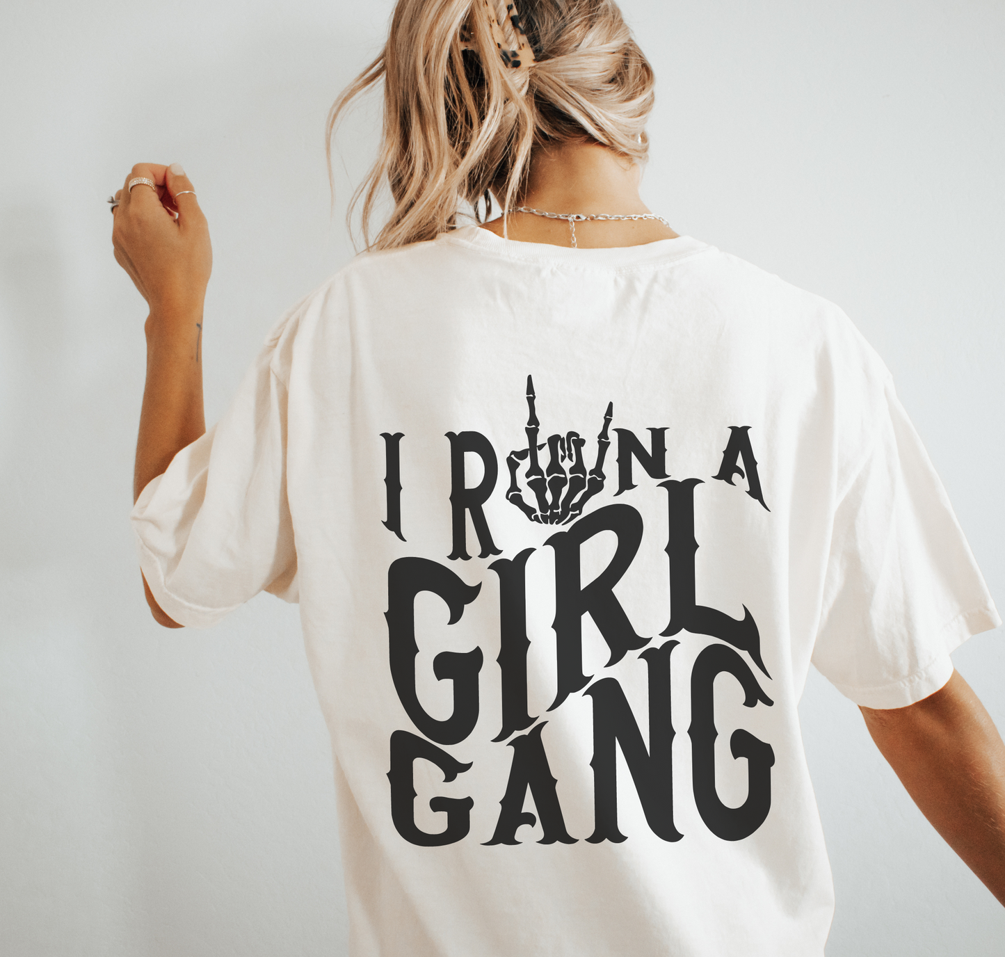 I Run a Girl Gang SVG PNG, Raising My Girl Gang svg, Girl Mom svg