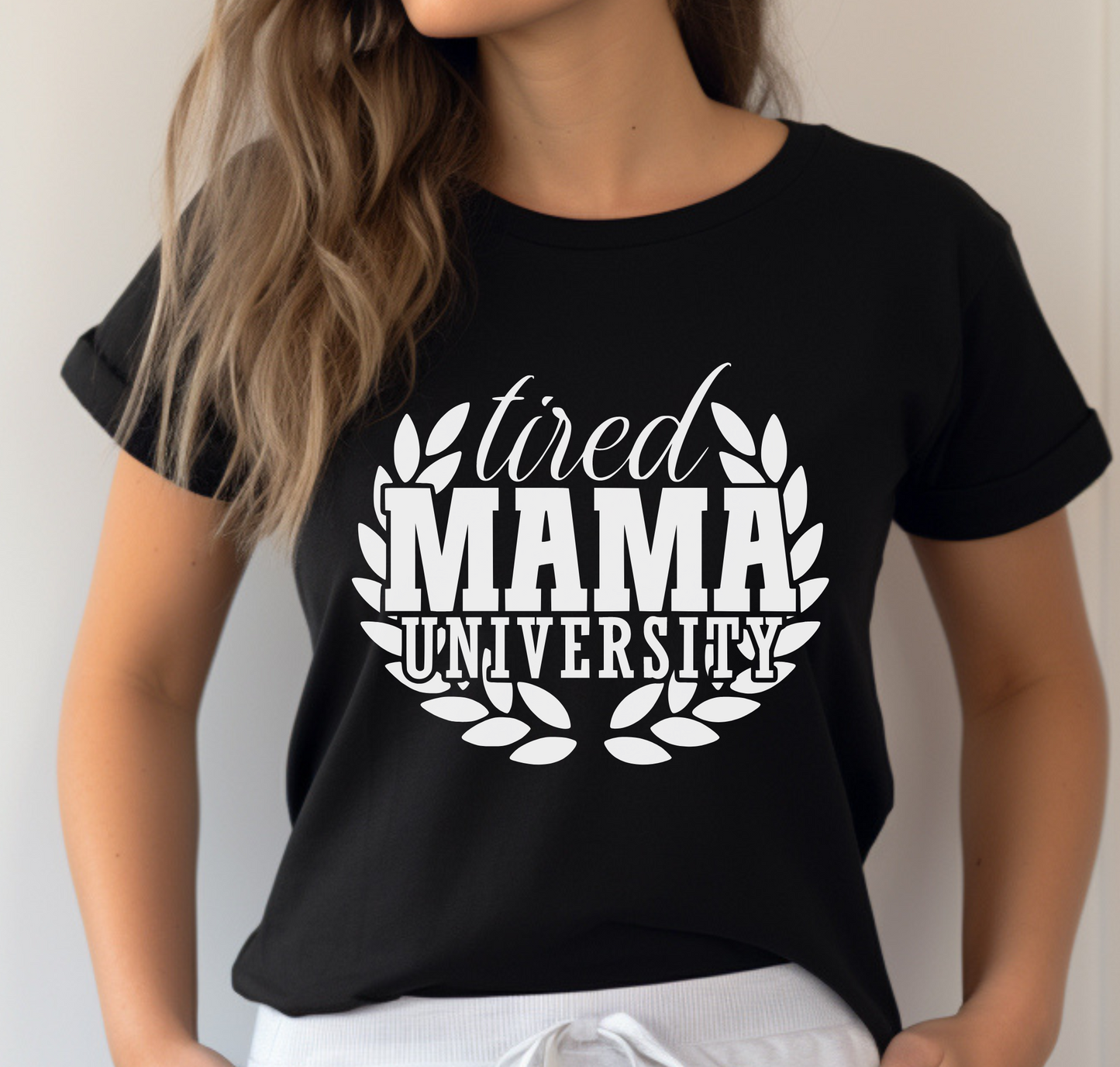 Tired Mama University SVG PNG, Mom svg, Mother's Day svg, Mama svg, Mama Varsity svg, Funny Mom svg