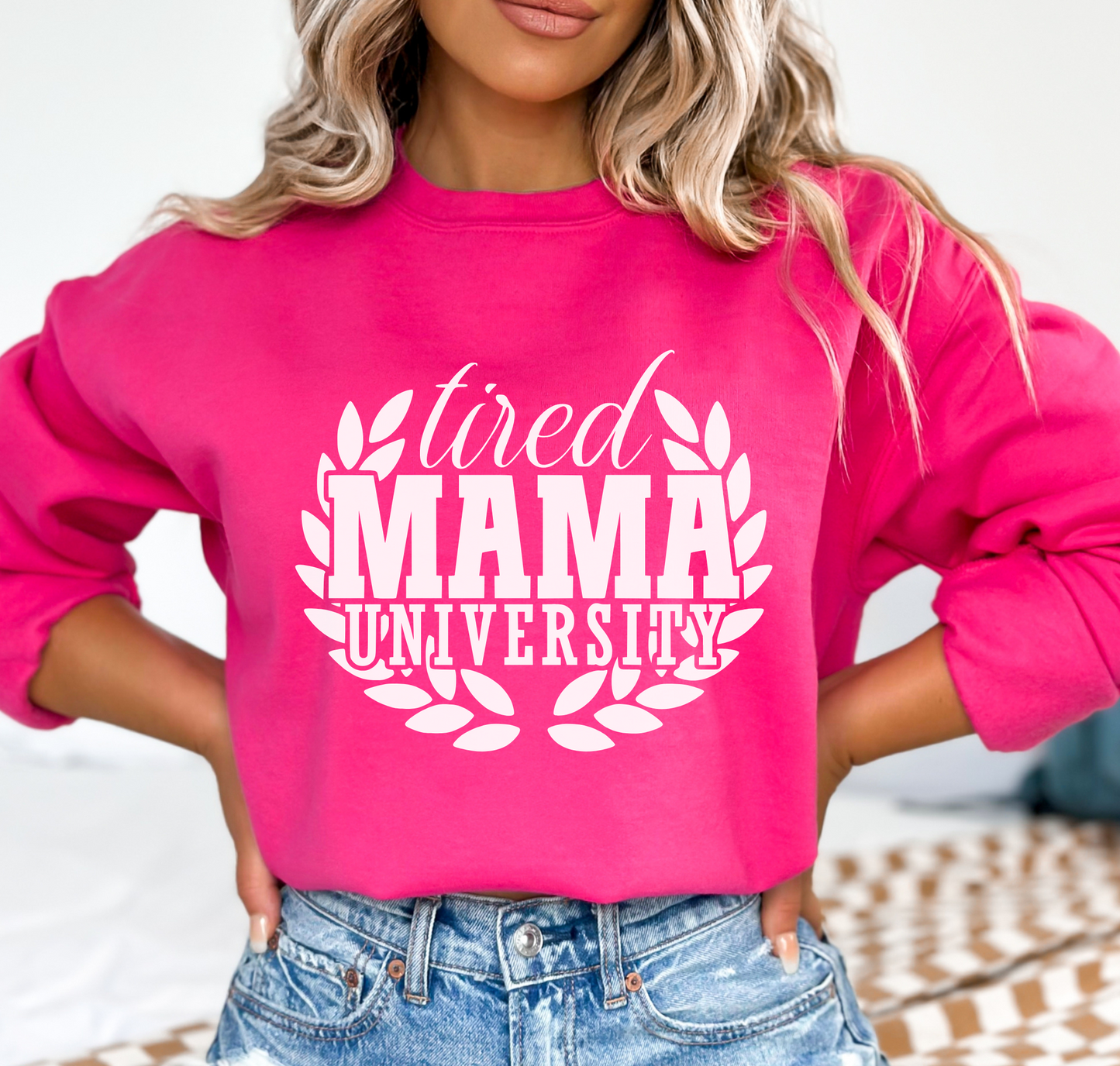Tired Mama University SVG PNG, Mom svg, Mother's Day svg, Mama svg, Mama Varsity svg, Funny Mom svg