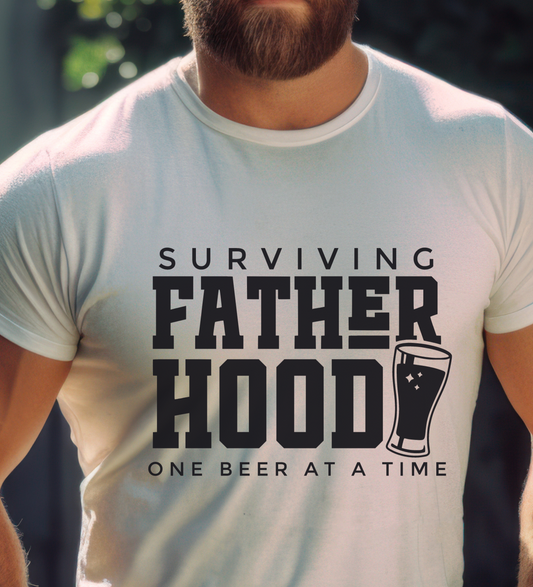 Surviving Fatherhood SVG PNG, Dad svg, Father's Day svg, Dad Shirt, Father Svg, Dad Quote Svg